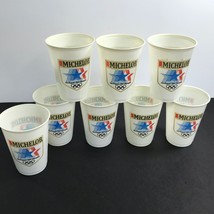 1984 Olympics Plastic Michelob Lot Of 8 12 oz SOLO Beer Cups Los Angeles Games - £6.26 GBP