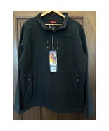 Hook And Tackle Softshell Crab Jacket Mens XL Technical Fishing Gear Bla... - €33,94 EUR