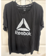 Reebok XXL Black Logo T Shirt - $10.83 CAD