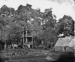 CSA General Beauregard&#39;s Fairfax Virginia HQ - 8x10 Civil War Photo 1863 - £6.96 GBP