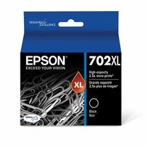 EPSON 702 DURABrite Ultra Ink High Capacity Black &amp; Standard Color Cartridge Com - £63.10 GBP