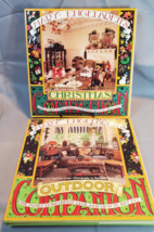 Mary Englebreit Home Companion Lot of 2 Books Christmas &amp; Outdoor Hardcover HCDJ - £13.16 GBP