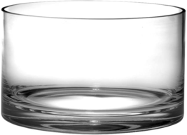 Barski - European Quality Glass - Handmade - Thick Straight Sided Salad Bowl - 1 - £76.53 GBP