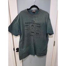 Vintage 1999 Oregon Shakespeare Festival Tee XL Green OSF Hanes Faded/St... - $15.00