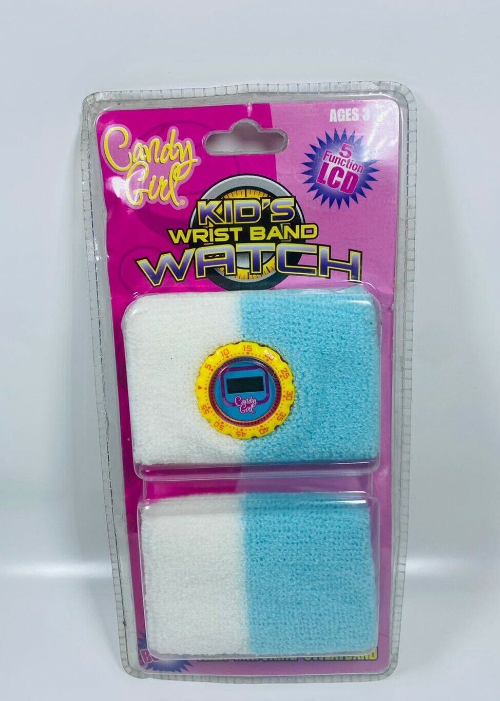 Candy Mädchen Kinder Armband Uhr - Blau und Weiß - $7.90