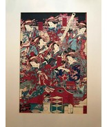 Chikanobu woodblock print, Beauties - $280.00