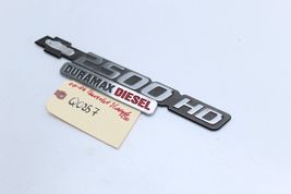 00-06 CHEVROLET SILVERADO 2500 HD DURAMAX DIESEL BADGE Q0857 image 3