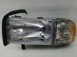 Driver Headlight *Without Sport Model* Fits 94-01 Dodge Ram 1500 Pickup ... - £56.86 GBP