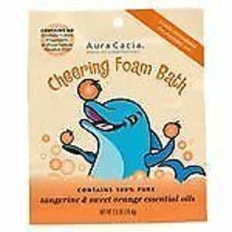 Aura Cacia Cheering, Aromatherapy Foam Bath for Kids, 2.5 oz. packet - £6.59 GBP