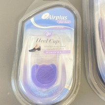 Airplus for Her 2 Pr Gel Heel Cups 1 Pair Orthotic Arch Support Insoles Women AC - £14.33 GBP