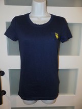 Aeropostale Navy Blue Pocket T-shirt Size M Women&#39;s NEW - £15.39 GBP