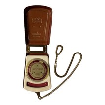 Vintage IKOPHOT Light Exposure Meter 1960&#39;s ZEISS IKON German Made Leath... - £36.74 GBP