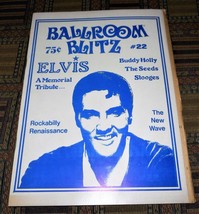 XRARE 1977 Ballroom Blitz! 22 rock/punk magazine: Elvis memorial issue, Stooges - £38.21 GBP