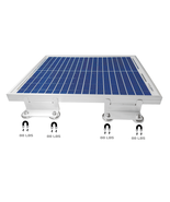 Magnetic Solar Panel Mount Bracket, 700 lbs, for sheds, roofs, boats, ca... - $23.00+