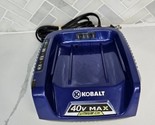 Kobalt 40V Max Model KRC 60-06 Lithium-Ion Battery Charger Tested Working - $39.55