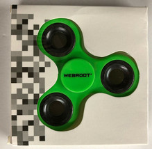 Webroot Green Hand Spinner Fidget Toy Anxiety Stress Relief FocusTri Spi... - $3.95