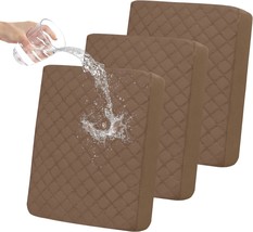 Waterproof Couch Cushion Covers That Are Easy To Use, Non-Slip, Brown). - $44.94