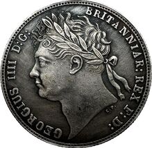 Georgius IV Regnal Jahr 1820 Fantasy Medaille Nachschlag - $18.55 CAD