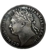 Georgius IV Regnal Jahr 1820 Fantasy Medaille Nachschlag - $18.55 CAD