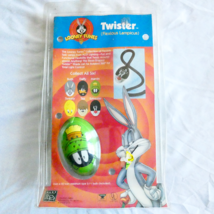 RARE Looney Tunes Green MARVIN THE MARTIAN Twister Snake Desk Table Lamp... - $29.69