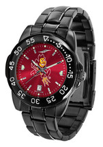 Arizona State Sun Devils Men Fantom Anochrome Watch and Wallet - £72.14 GBP