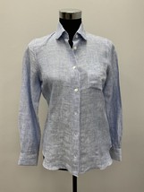 Martina Venti Dodici striped linen shirt size 40 - $137.61