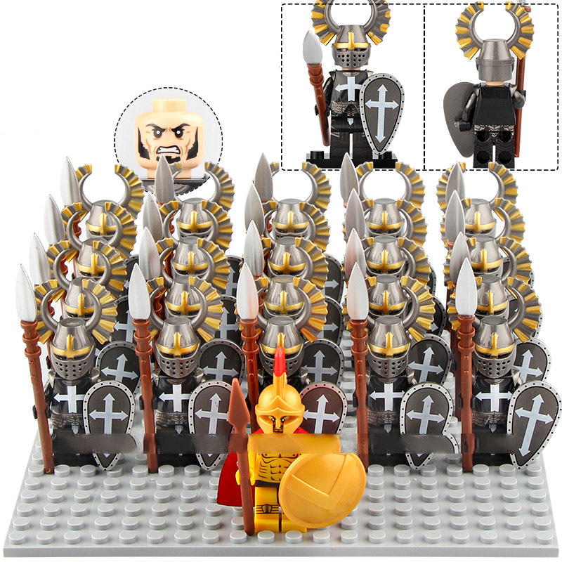 21pcs Castle Kingdom Knights - Hospital Knights Warrior Minifigures Toys Gift