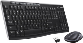 Logitech MK270 Wireless Keyboard And Mouse Combo For Windows, PC, Laptop... - $29.95