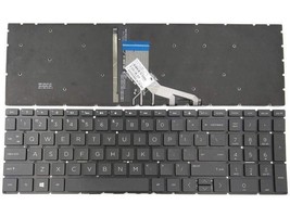 US Black English Backlit Laptop Keyboard (without palmrest) for HP ENVY ... - £35.30 GBP