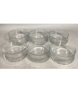 Set Of 6 Glass Bowls For Floating Candles/Flowers Or For Candy/Nuts - $19.79