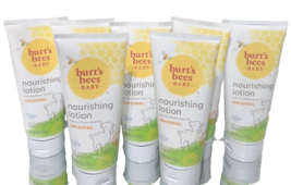 Lot 7x Burt’s Bees Baby Nourishing Lotion 6 oz Ea Original Formula w/ Su... - $316.30 MXN