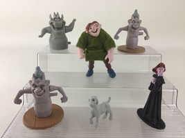 Hunchback of Notre Dame Disney Figures Toppers 6pc Toy Lot Vintage Quasimodo  - $14.80