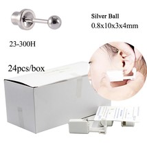 Posable safety kids ear piercing device bezel crystal studs bullet buckle no sharp body thumb200