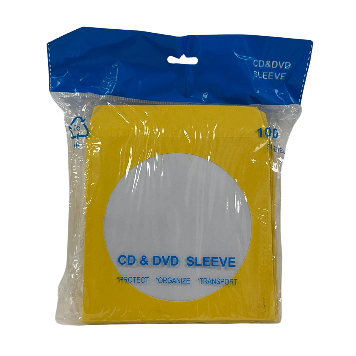 Yellow Color Paper CD Sleeves with Window &amp; Flap - $11.74+