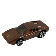 Hot Wheels Mattel Ferrari 308 1977 Brown Diecast Toy Car - $9.95