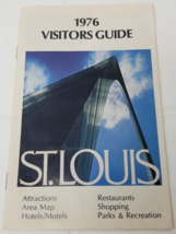 St. Louis 1976 Visitors Guide Bicentennial Admiral Anheuser Busch Tours Arch - £11.88 GBP
