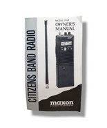 Maxon Citizens Band Radio CB Model 27-SP  owner&#39;s manual instructions only - £6.26 GBP