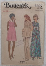 Butterick Pattern 6697 Misses&#39; Maternity Dress, Tunic Top &amp; Pants Size 12 Vtg - £6.23 GBP