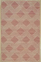 EORC Area, 5&#39; x 8&#39;, Hand-tufted, Wool, Contemporary Rugs,TransitionalRugs, Pink - £239.24 GBP
