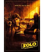 SOLO A STAR WARS STORY AMC IMAX Fan Event Opening Night Promo Mini Poste... - £12.67 GBP