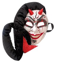 Vtg Venetian Mask Devil Demon Italian Kinky Goblin King Grindgore Grist Carnival - £34.79 GBP