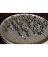 lot 31 each marx civil war calvary 54mm figures Rare #4k - $60.45