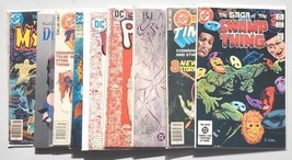 Vtg DC Assorted Comic Book Swamp Thing - Black Orchid - Time Warp Lot of 9 ML7 - £43.27 GBP