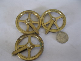 (BX-1) lot of Clock parts - Spinner Wheels on Bracket - £2.39 GBP