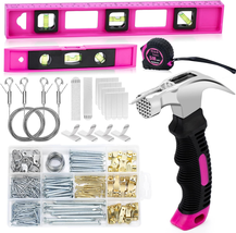 Picture Hanging Kit, Picture Hangers, 328Pcs Picture Hanging Tool with Picture H - £32.95 GBP