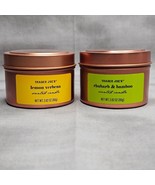 Trader Joe&#39;s Mini Scented Candles - LOT OF 2: Rhubarb &amp; Bamboo and Lemon... - $244.33 MXN