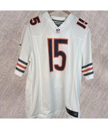 Nike Chicago Bears White Jersey #15 Brandon Marshall Sz Med On Field - $21.28