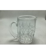 Waterford Ireland Crystal Creamer, Jug, Small Pitcher - Vertical &amp; Cross... - £8.88 GBP