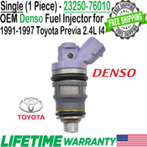 Genuine Denso x1 Fuel Injector for 1991-1997 Toyota Previa 2.4L I4 #2325... - $49.49