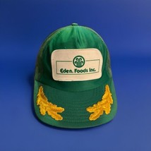 Vintage Eden. Foods Inc. Cap / Hat  - Green  - Snapback - Van Dyne Crott... - $7.70